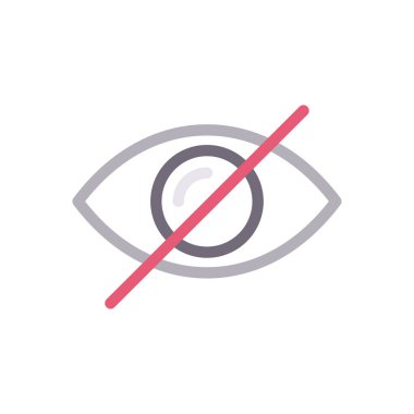 invisible  vector color line icon