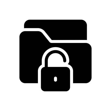 dizin vektörü glyph düz simgesi