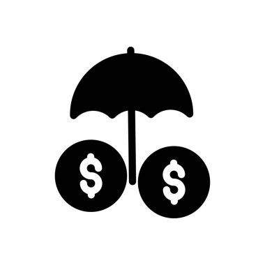 Koruma vektörü simgesi düz simgesi