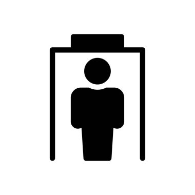 geçit vektör düz simgesi