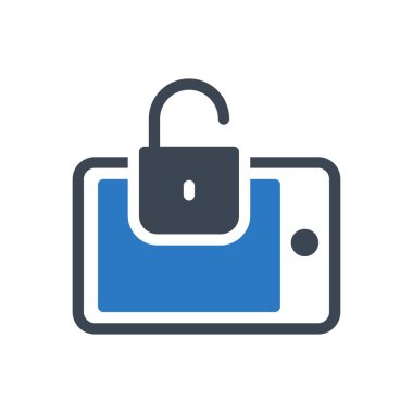 mobil vektör renk simgesi