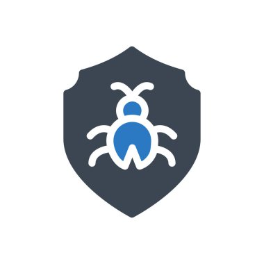 güvenlik vektörü renk simgesi