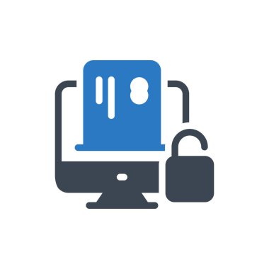 vektör kabartma renk simgesini aç