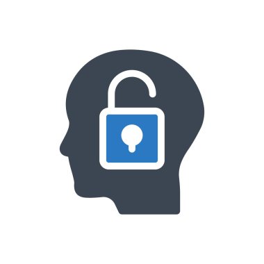 güvenlik vektörü renk simgesi