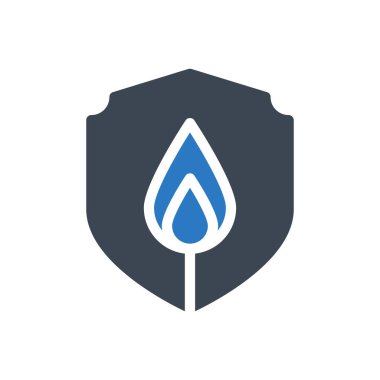 güvenlik vektörü renk simgesi