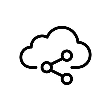 analitik vektör ince çizgi simgesi