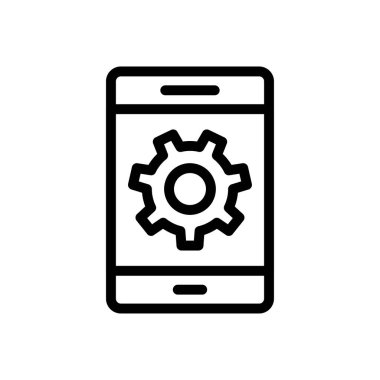 SEO vektör ince çizgi simgesi