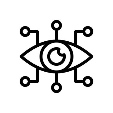 vektör ince çizgi simgesine bak