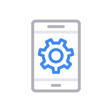 Seo vektör renk çizgisi simgesi