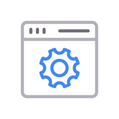 vektör renk çizgisi simgesi ayarlanıyor