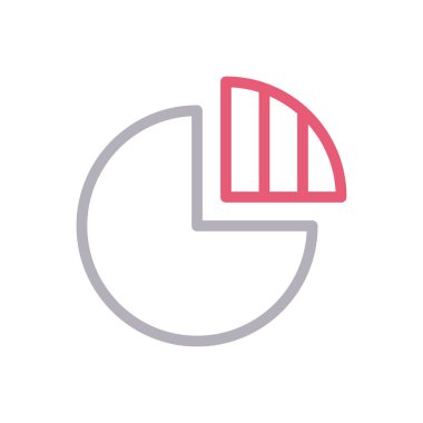 grafik vektör renk çizgisi simgesi