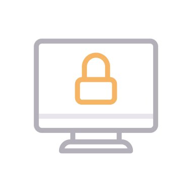 özel vektör renk çizgisi simgesi