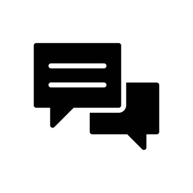 ileti vektörü düz simgesi