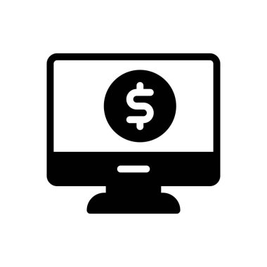 çevrimiçi vektör düz simgesi