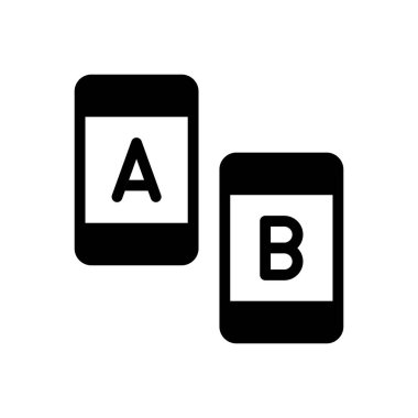 telefon vektörü simgesi düz simgesi