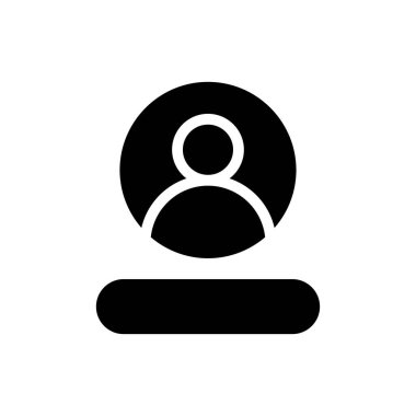 kullanıcı vektörü simgesi düz simgesi