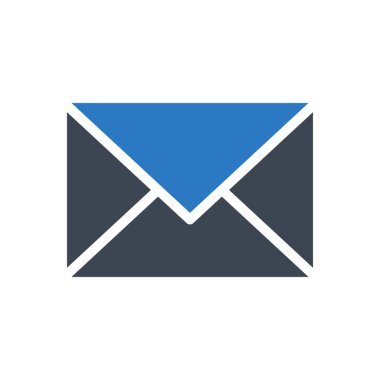 ileti vektör renk simgesi