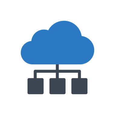 hesap vektörü kabartma renk simgesi