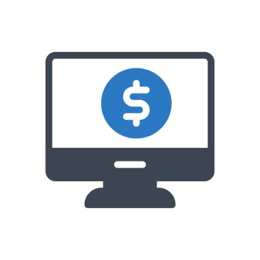 çevrimiçi vektör renk simgesi