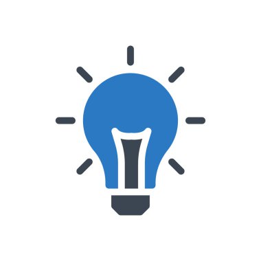 fikir vektörü renk simgesi