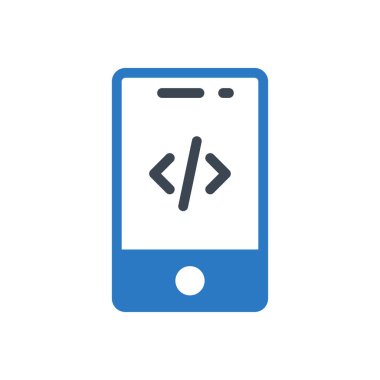 Kodlama vektörü renk simgesi