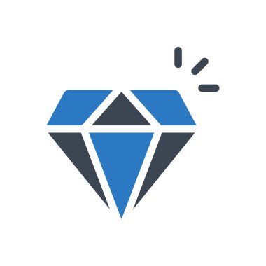 mücevher vektörü renk simgesi