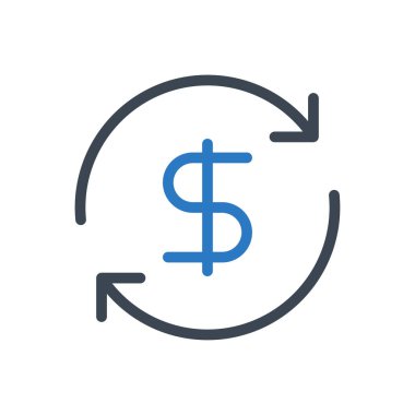 Url vektör renk simgesi