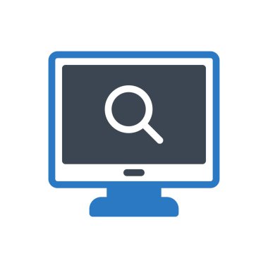 tarayıcı vektör renk simgesi