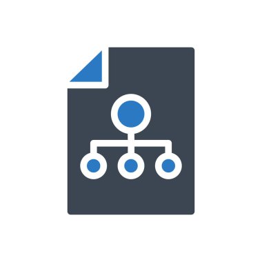 dosya vektör renk simgesi