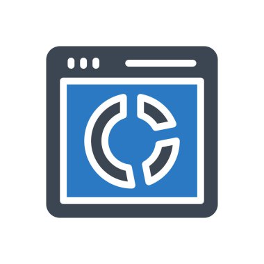 grafik vektör renk simgesi