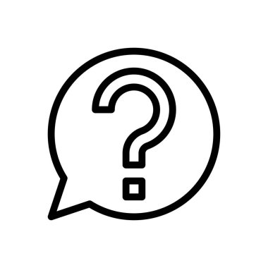 yardımcı vektör ince çizgi simgesi