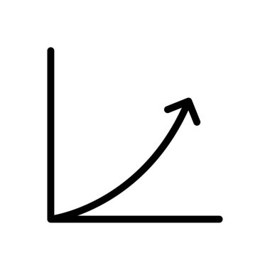 Vektör ince çizgi simgesini arttır