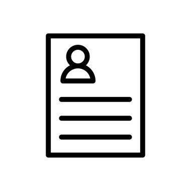 Vektör ince çizgi simgesine devam et