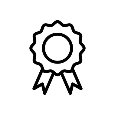 ödül vektörü ince çizgi simgesi