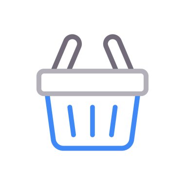 Taşıyıcı vektör renk çizgisi simgesi