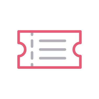 riffle vektör renk çizgisi simgesi