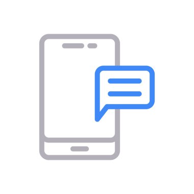 metin vektörü renk çizgisi simgesi