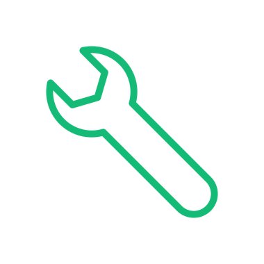 vektör renk çizgisi simgesini onar