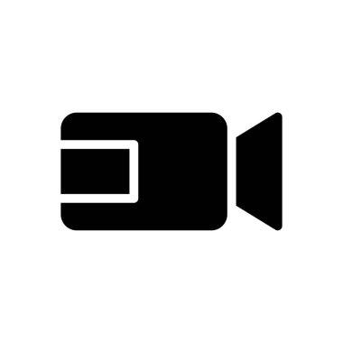 film vektörü düz simge