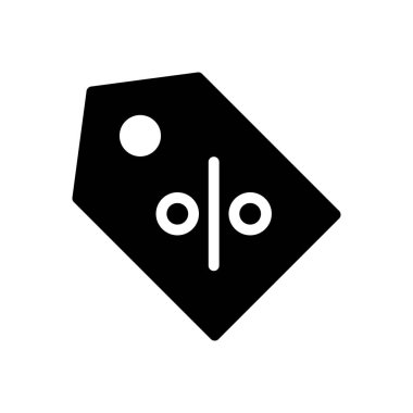 vektör glyph düz simgesi teklif et