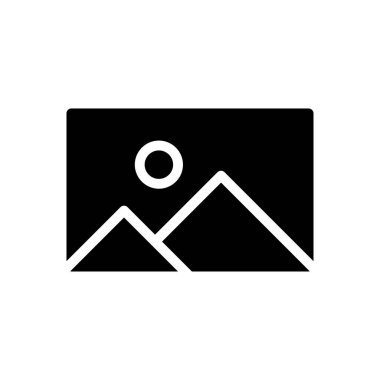 fotoğraf vektörü düz simge