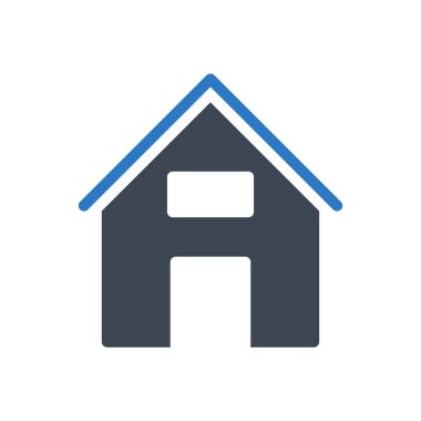 ev vektörü renk simgesi