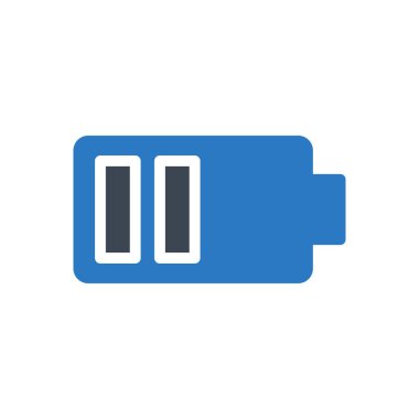 pil vektör renk simgesi