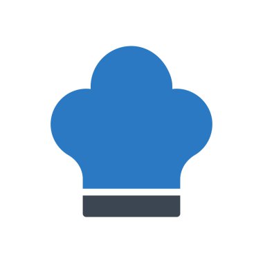 Pişirme vektörü renk simgesi