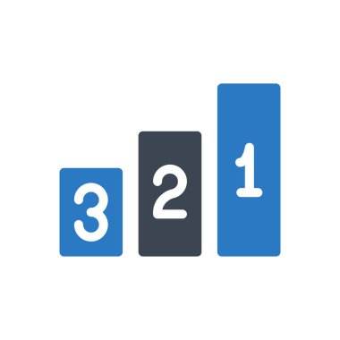 Kazanan vektör renk simgesi