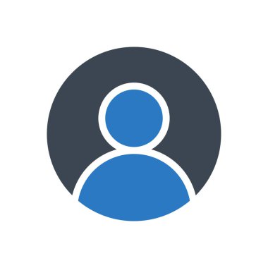 kullanıcı vektörü renk simgesi