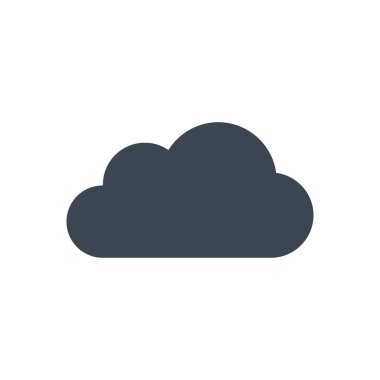 depolama vektörü simgesi düz simgesi