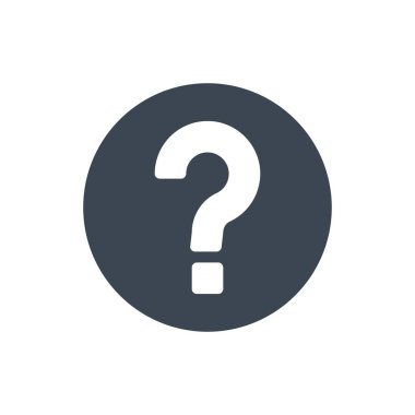 yardımcı vektör glyph düz simgesi