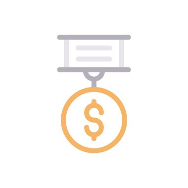 başarı vektör renk çizgisi simgesi