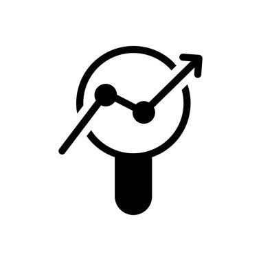 vektör düz simgesini incele